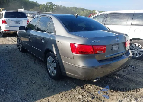 2009 Hyundai Sonata Gls V6 из США, поврежденный, VIN 5NPET46F69H517030